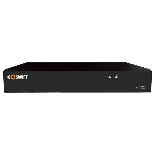 GoSwift 4K HD 16 Channel NVR Recorder for IP Cameras W/ POE 3TB HDD