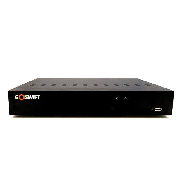 GoSwift 8 Channel NVR Recorder for IP Cameras Built-in 8 Port POE 2TB HDD