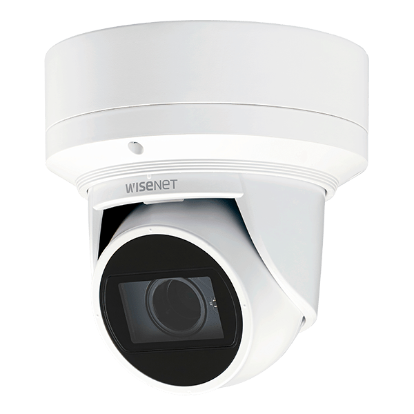 Samsung Hanwha Techwin WiseNet Q Series QNE-6080RVW 2MP Outdoor Network Flateye Camera with Night Vision (White)