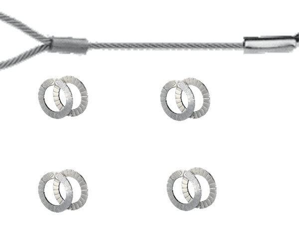 Hanwha Techwin HT-SD-FP Explosion Stainless Nylon  Proof Protection Accessory 6 feet