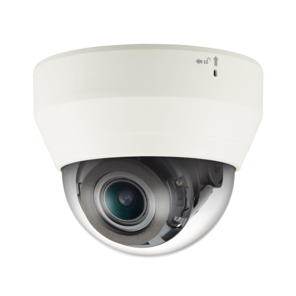 Hanwha Techwin  QND-7080R 4MP IR Indoor Dome Network Camera 2.8 ~ 12mm Lens