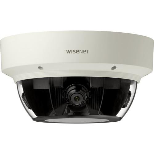 Hanwha Techwin WiseNet P Series PNM-9000VQ Outdoor Network Quad Dome Security Camera (No Sensor) fixed focal lens