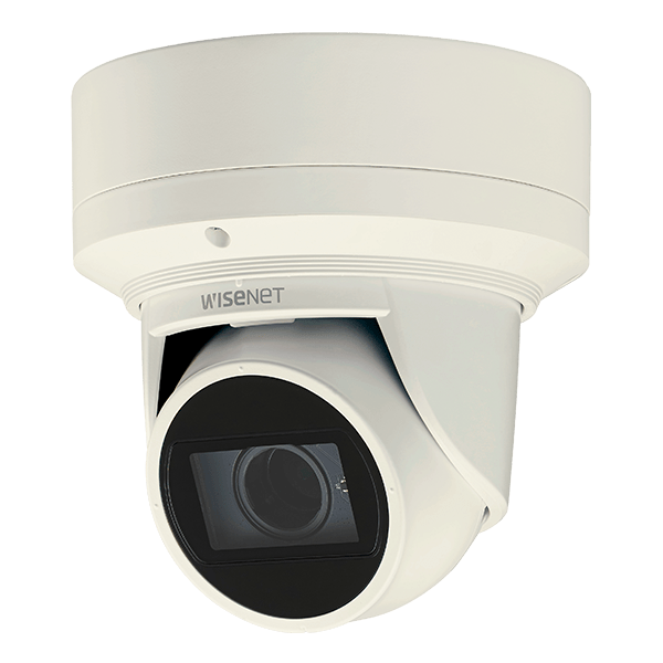 Samsung Hanwha Techwin WiseNet Q Series QNE-6080RV 2MP Outdoor Network Flateye Camera with Night Vision (Ivory)