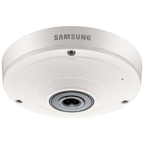 Hanwha Techwin SNF-8010 Network Dome PoE Security Camera 1.14mm  Fisheye  lens