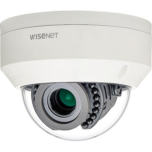 Samsung Hanwha Techwin WiseNet LNV-6071R 2MP Outdoor Network Dome Camera with Night Vision and 3.2-10mm Lens