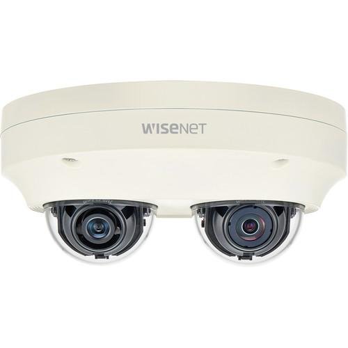 Hanwha Techwin WiseNet P Series PNM-7000VD Outdoor Network Dual Dome Camera (No Sensor)
