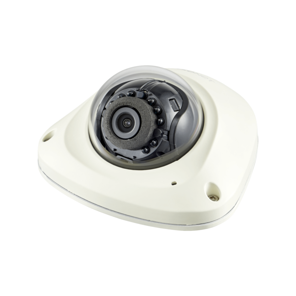 Hanwha Techwin QNV-6023R 2MP H.265 IP66 Ik10 Full HD Vandal-Resistant Network IR IP Flat Dome Mobile Security Camera with Night Vision &3.6mm Lens