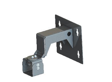 Hanwha Techwin HT-F1XX-WM Wall Mount  Stainless Steel for Explosion Proof Camera Security Accessories