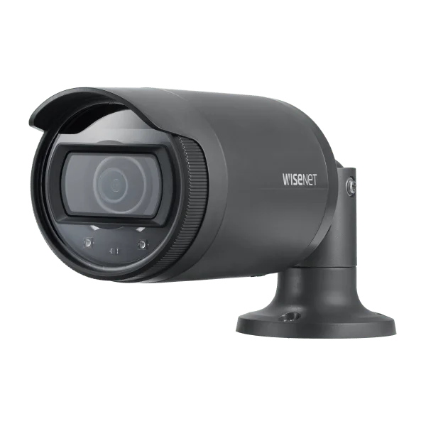 Hanwha Techwin LNO-6032R 2MP IP66 PoE IR Outdoor Network Bullet  IP Security Camera with Night Vision 6mm fixed focal lens