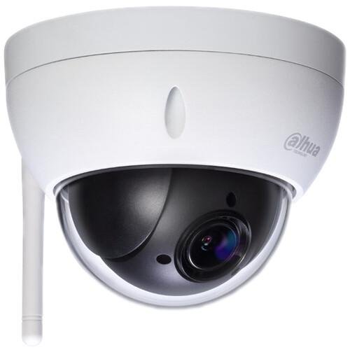 Dahua 22204UENI-W 2MP IP66,IK10  WiFi Mini PTZ Network Security Camera 2.7mm~11mm, 4x Optical Zoom Lens