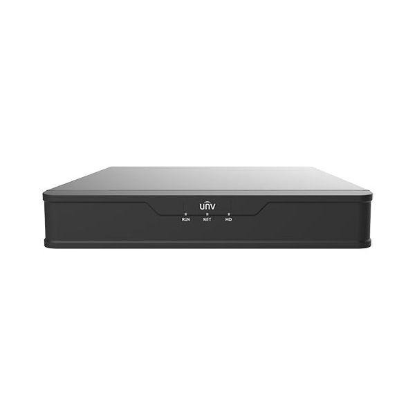 Uniview NVR301-04X-P4 8MP HD 4-Channel PoE 1-SATA Ultra 265 NVR IP Security Video Recorder