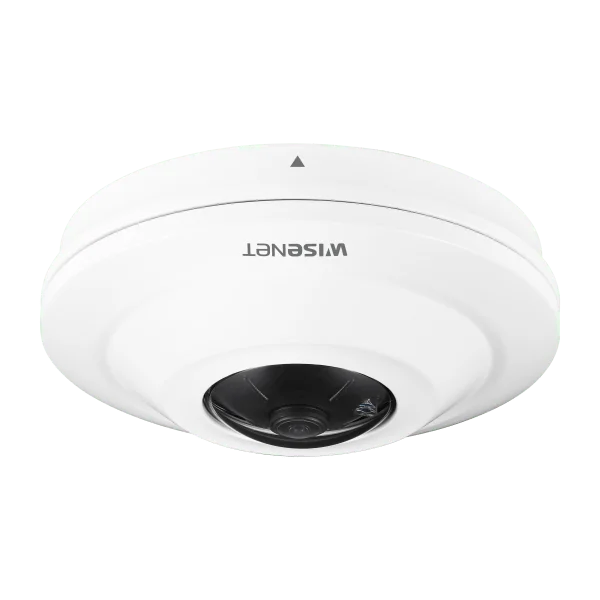 Hanwha Vision HCF-8010V WiseNet  5MP  IP66  IK10 Wisenet HD+ Outdoor Analog HD Fisheye Security camera 0.98mm Lens