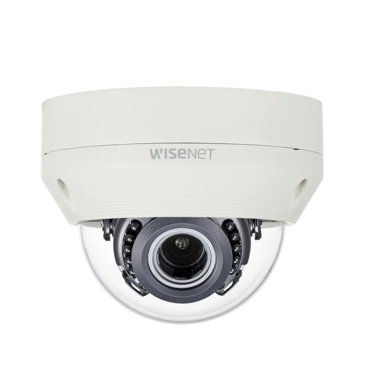 Hanwha Vision HCV-6080R 2MP Analog HD+ IR Outdoor IP Security Dome camera with Night Vision vari-focal lens (3.1X) (3.2-10mm)
