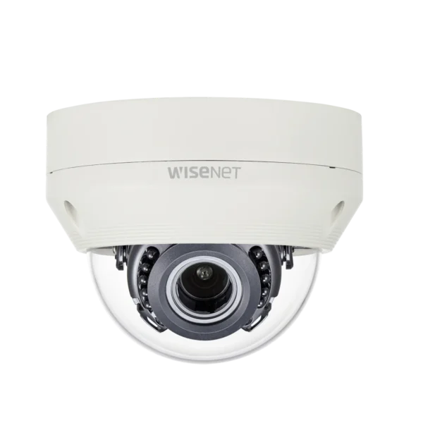 Hanwha Vision HCV-6080R 2MP Analog HD+ IR Outdoor IP Security Dome camera with Night Vision vari-focal lens (3.1X) (3.2-10mm)