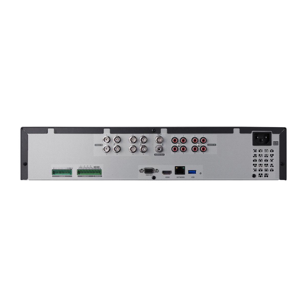 Hanwha Vision HRX-821 Wisenet HD+ 8 Channel 8MP AHD, TVI, CVI, CVBS IP Pentabrid DVR Security Recorder No HDD - Image 2