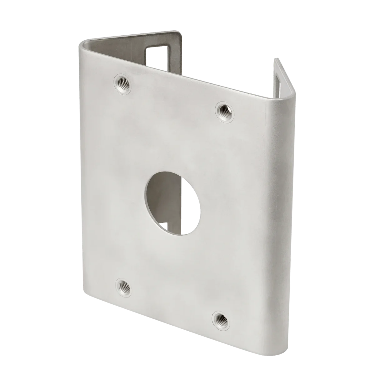 Hanwha vision SBP-300PMS Stainless Steel Pole Mount Adapter  Security Accessory