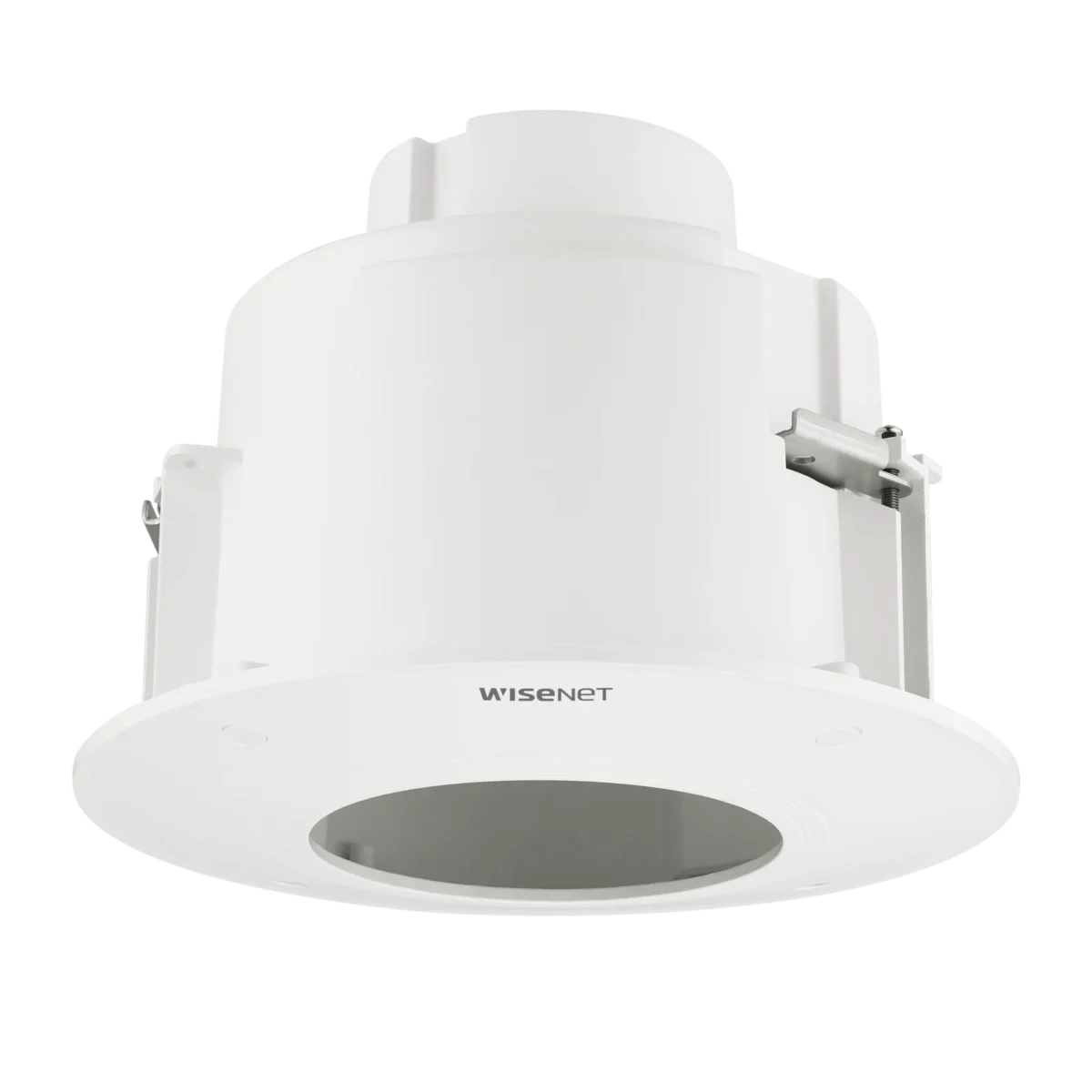 Hanwha vision SHP-1680FPW Indoor  Plenum Rated In-Ceiling (White) tile flush mount Security Accessory