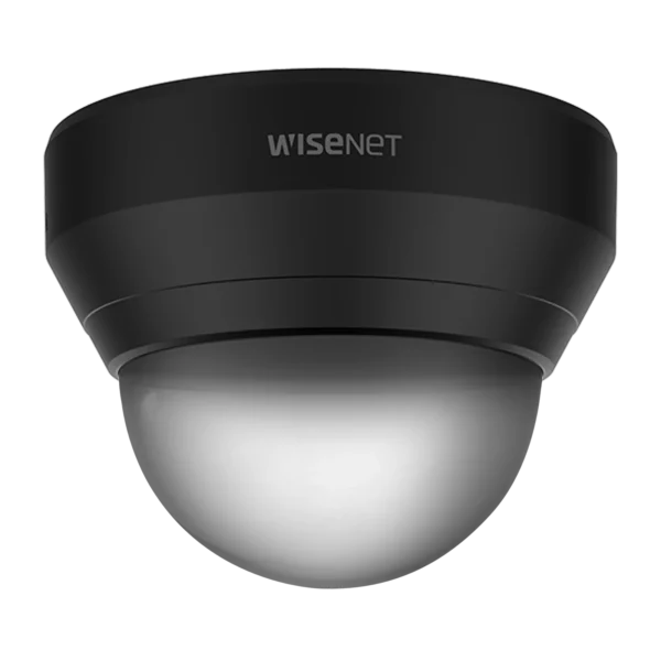 Hanwha Vision SPG-IND12B Black Smoked Dome Cover Security Accessory