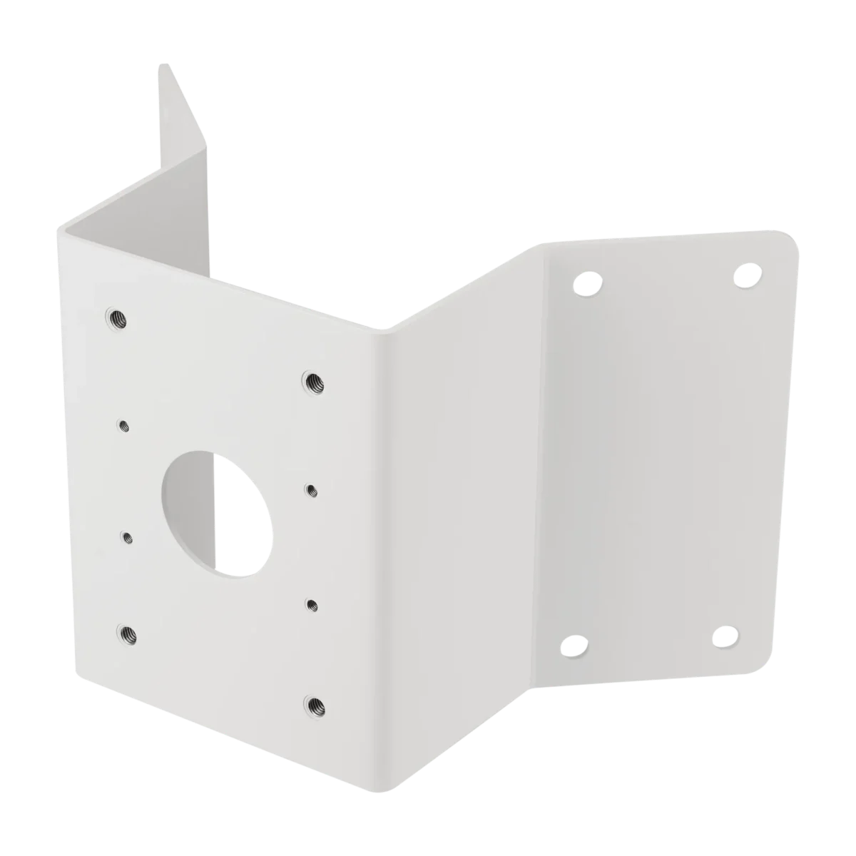 Hanwha Vision SBP-156KMW Corner Mount White Color Aluminum Security Accessory