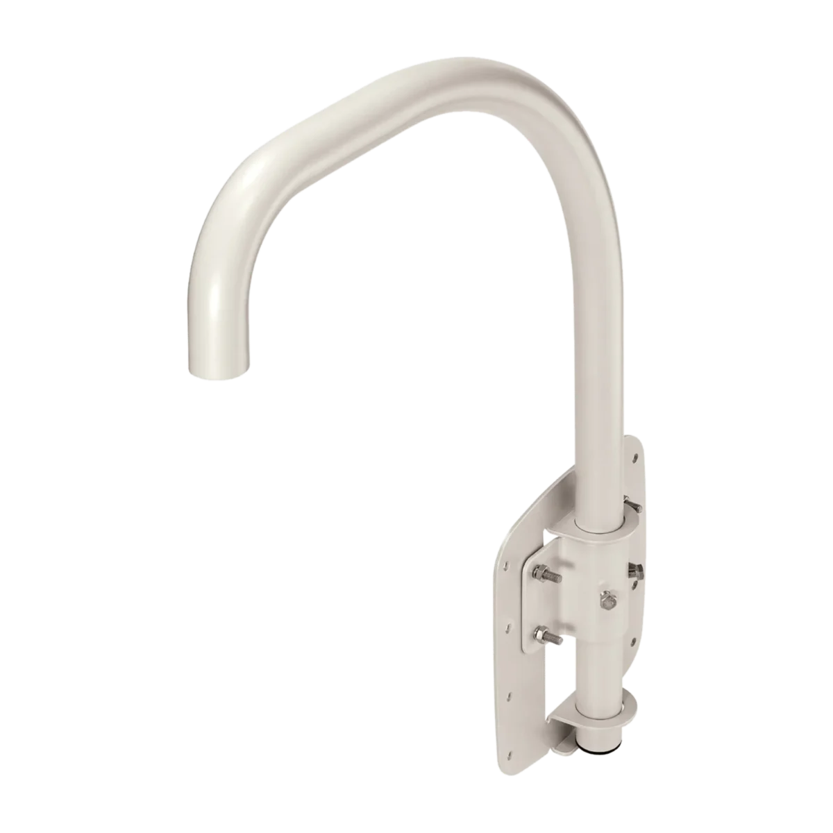 Hanwha Vision SBP-300LM Parapet Mount Security Accessory for PTZ and Dome Cameras (Ivory)