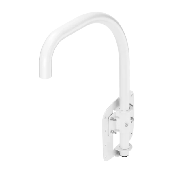 Hanwha Vision SBP-300LMW Parapet Mount Security Accessory (White)