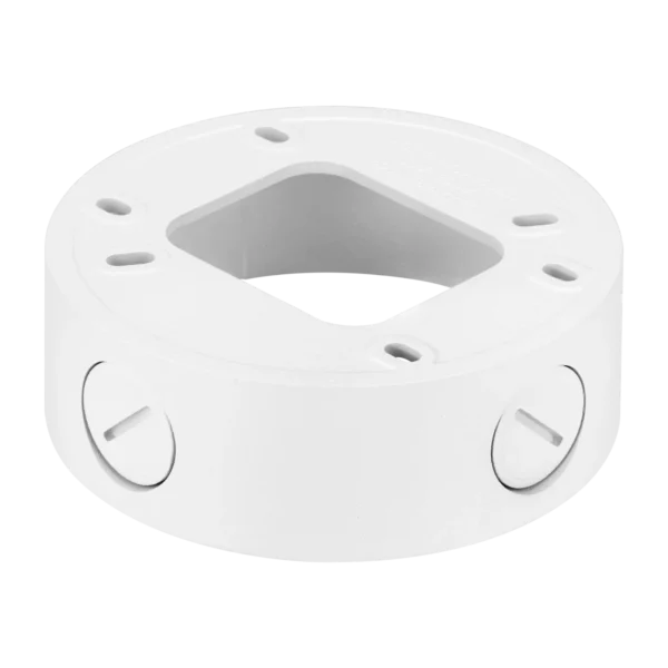 Hanwha Vision SBV-120GW Back Box  with Knockouts (White) Security Accessory