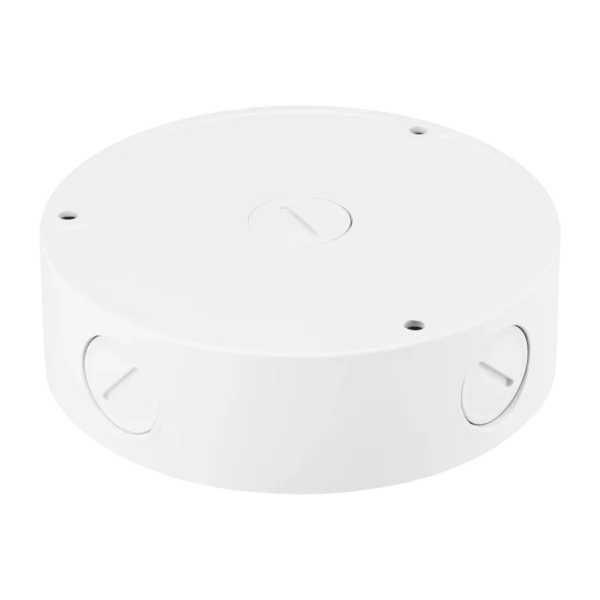 Hanwha Vision SBV-136BW Waterproof Mount Bracket  Back Box with Knockouts (White) Security Accessory