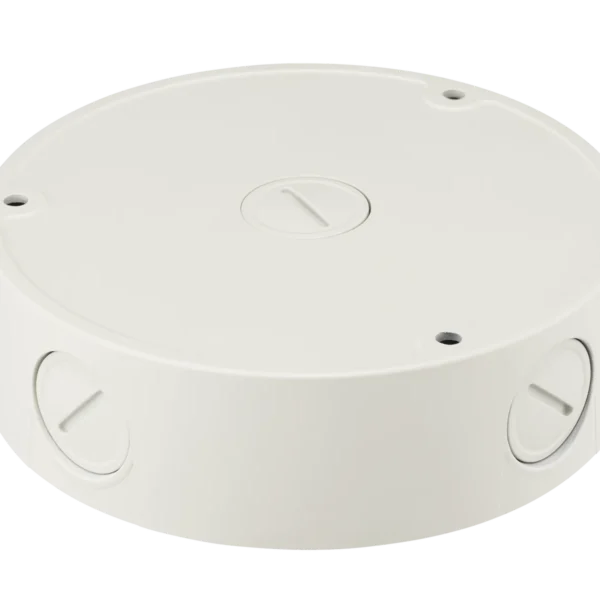 Hanwha Vision SBV-136B Waterproof Back Box with Knockouts (Ivory) Security Accessory