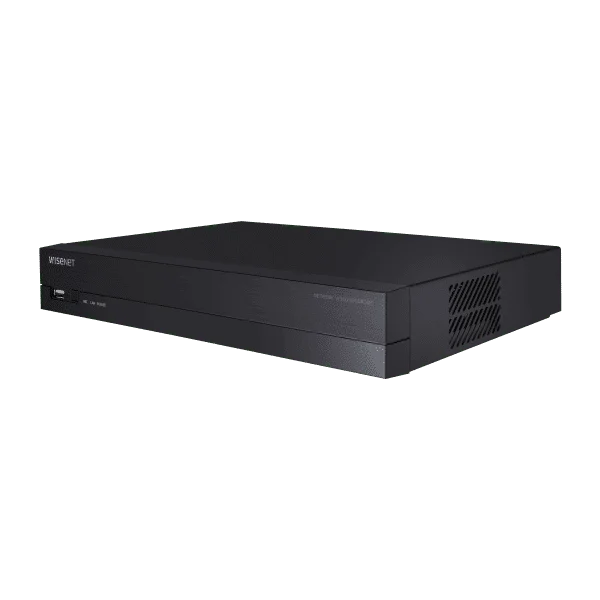 Hanwha Vision XRN-420S Wisnet Xseries H.265 4CH 8MP 4K PoE+ NVR AI IP Security Recorder