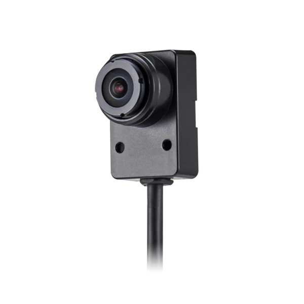 Hanwha Vision SLA-T2480V right angle body style 2MP @ 60fps  0.45 Lux  120dB WDR  138º horizontal field of view 2.4mm fixed Security Camera Lens
