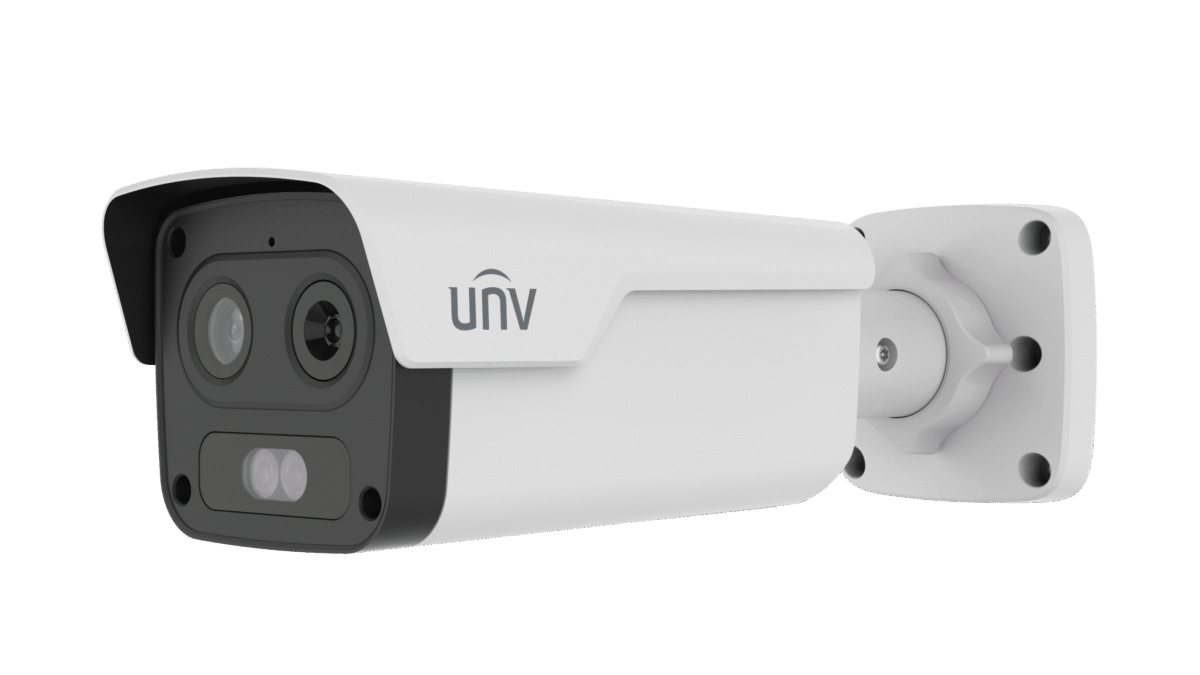 Uniview TIC2A32SA-F3-4F4AC-I1 NDAA 4MP/960P HD Thermal & Optical Dual-Spectrum Bullet IP Network Security Camera with Active Deterrence, IR 4mm Fixed Lens - Image 3