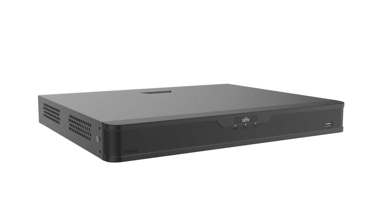 Uniview NVR302-16B-P16-IQ 16Ch 12MP NDAA Compliant PoE Security NVR with 2 SATA HDD Bays 1U Network Video Recorder - Image 2